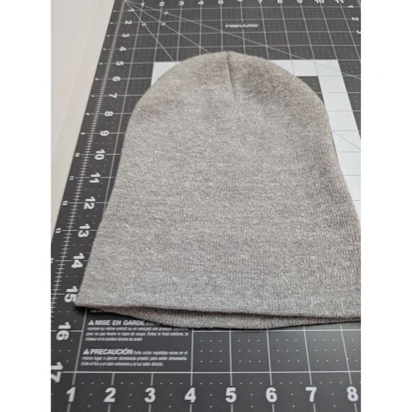 Legacy Gray Knit Beanie Arkansas sunset lake patch winter hat adult size - Picture 6 of 6